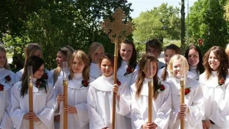 Dalhems konfirmander 2009.