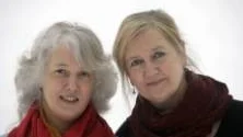 Ingrid Frideborgsdotter och Maja Suslin.  Foto: Leif R Jansson