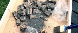 Här grävs Visbys äldsta skede fram