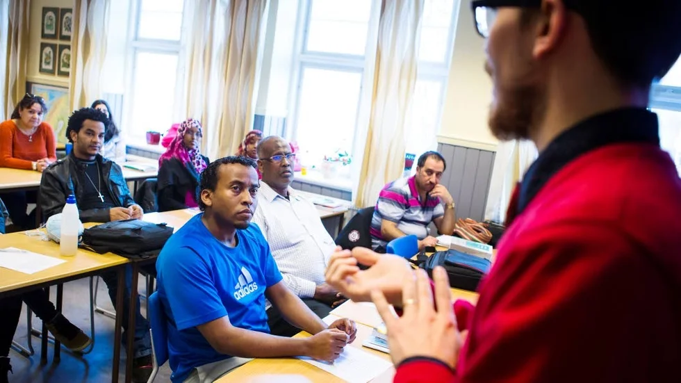 Fler SFI-elever måste snabbare nå sina studiemål, enligt Viadidaktrapporten. Bilden är tagen i ett annat sammanhang.