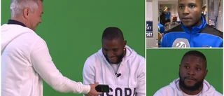 TV: Här får han se gamla klippet på sig själv: "Wow"