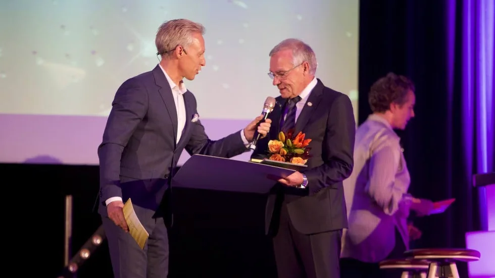 Vid förra årets idrottsgala fick KSK:s Hans Wagneryd ta emot priset som årets eldsjäl av André Pops.