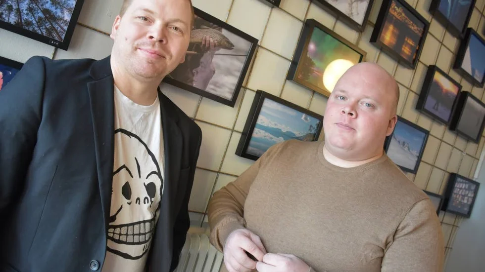 Sköter uthyrningen. Krögarna Johan Lans och Johan Stålnacke ska hyra ut lägenheterna.