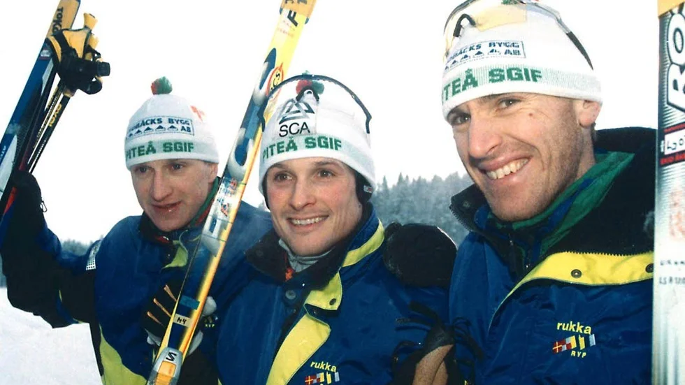 SM-guld. Urban Lindgren ingick i Piteå Elits guldlag 1999 på SM.
