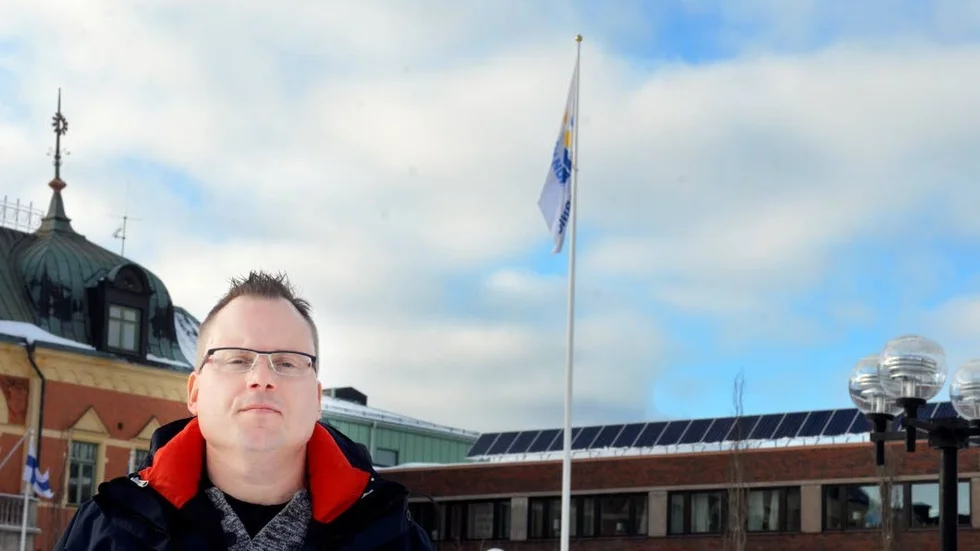 Friskast. Niclas Asplund kan som personalchef i Haparanda stad konstatera att personalen tillhör landets minst sjukskrivna.