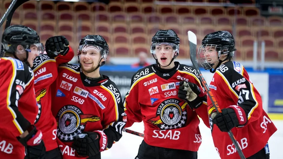 Einar Emanuelsson, Anton Toolanen och Isac Lundeström.