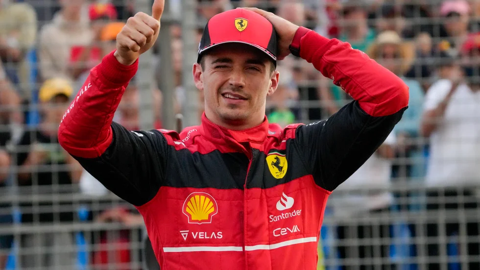 Monegasken Charles Leclerc startar i pole position i morgondagens Australian grand prix.
