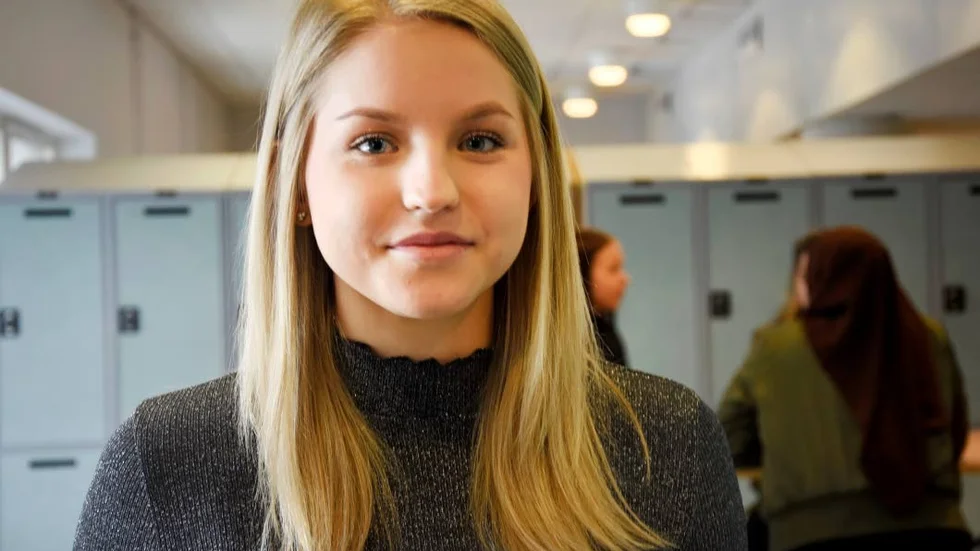 Hjärteval. "Jag vill jobba med någonting jag är bra på. Gör man något man brinner för så kommer det gå bra", säger gymnasieeleven Vilma Henricsson.