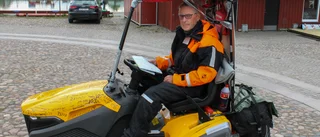 Från norr till söder på ett ovanligt fordon: "Den symboliserar att det tar lång tid"