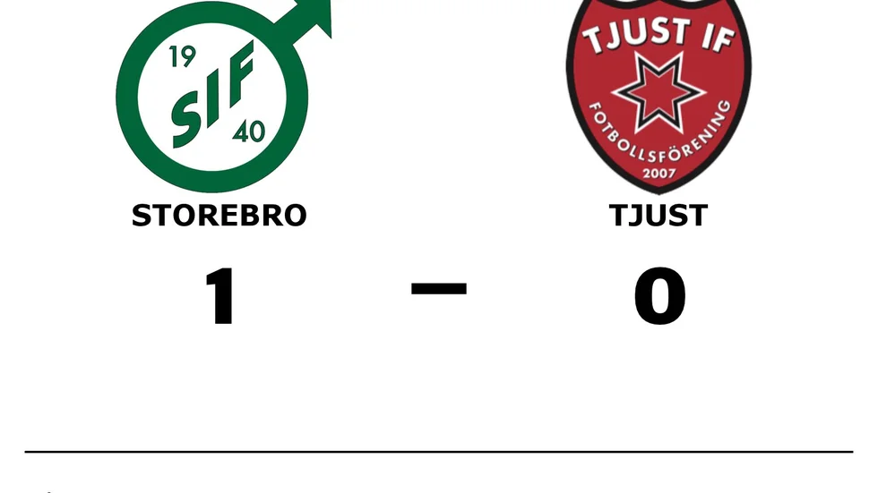 Storebro IF vann mot Tjust IF FF