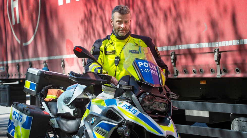 David Lindhe, tillförordnad chef på trafikgruppen i Nyköping.
