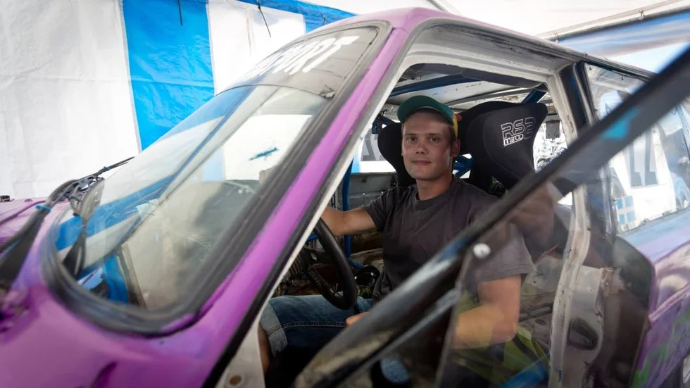 Anders Cedergren har kört Folkrace sedan han var 15 år.