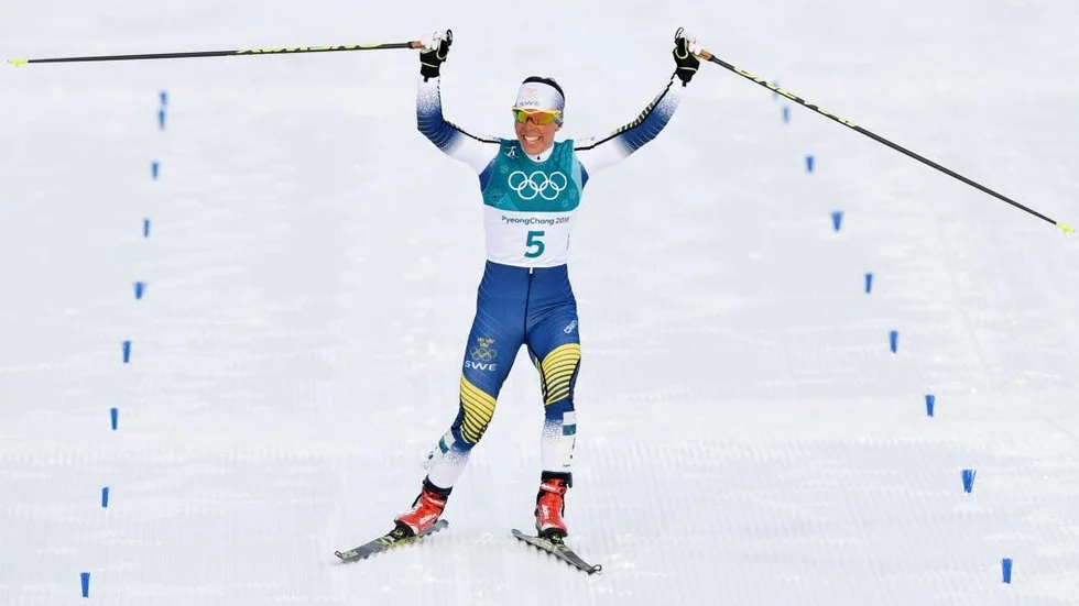 MEDALJ. Charlotte Kalla har tagit fyra medaljer i OS i år.