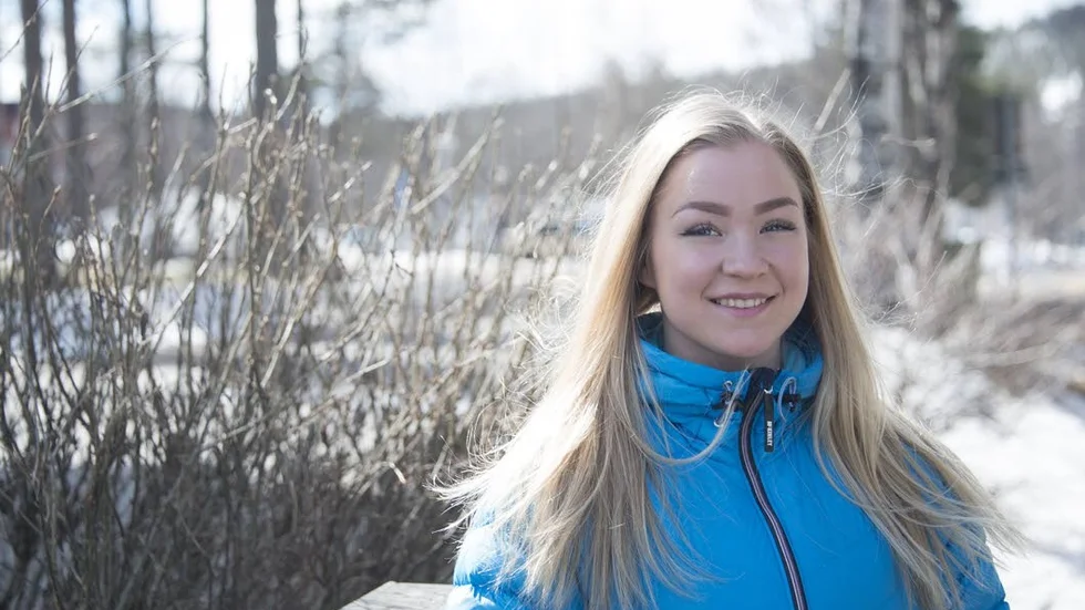 Nellie Miettinen, från Arvidsjaur, vann JSM-guld i Sundbyberg. Nu drömmer hon om internationella framträdanden. (Arkivbild)