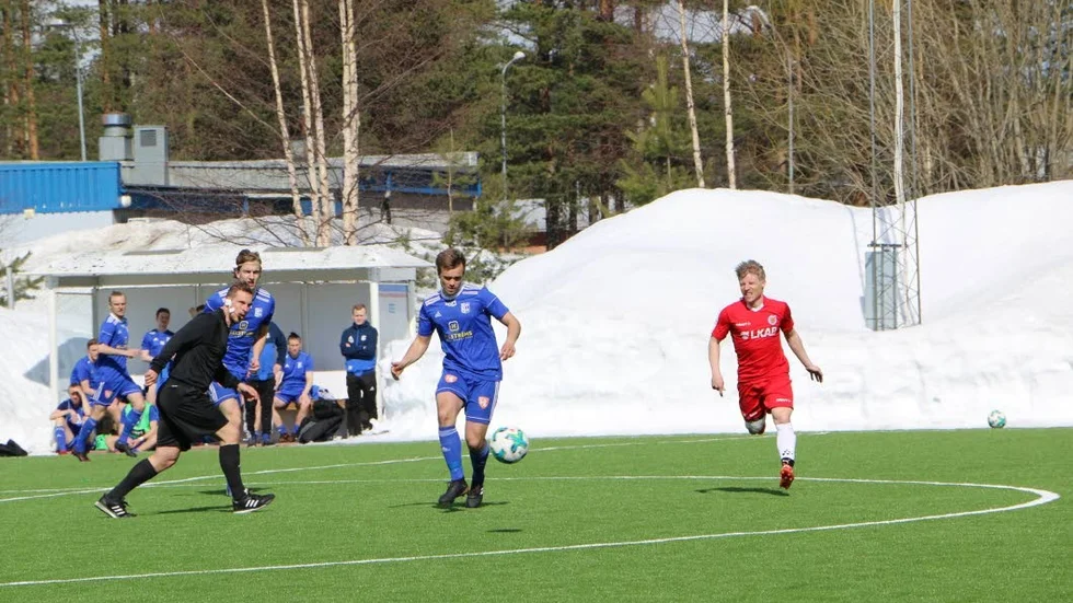 FOKUS. Peter Berglund krigade på bra på topp.