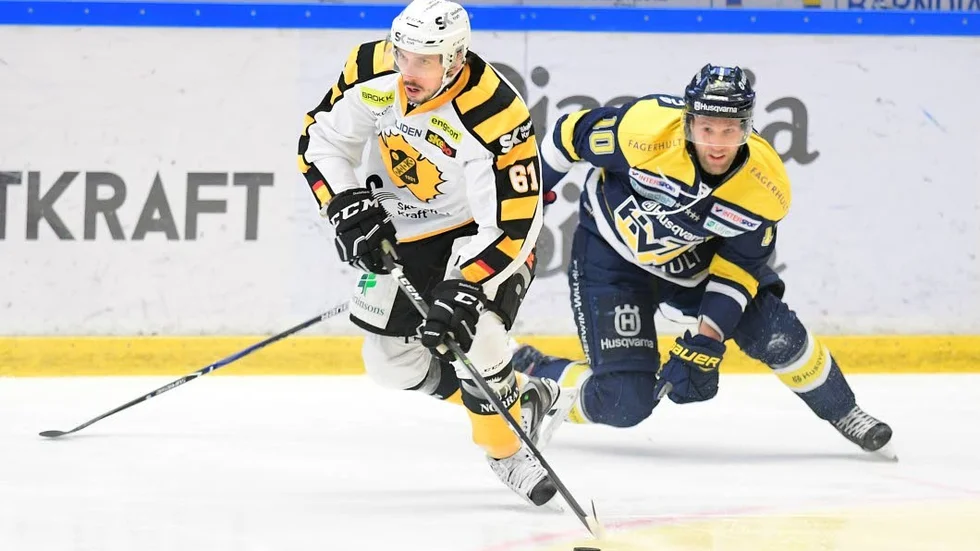 COMEBACK. Ferdrik Lindgern är tillbaka i Skellefteå efter flytten från Leksand och har spelat tre matcher.
