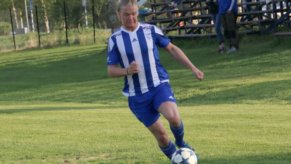 Tim Kämpeberg gjorde två mål för ÖIF (Arkivbild).