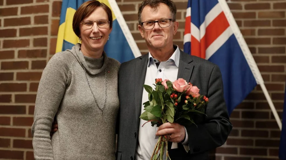 ETT STARKT LAG. S-kommunalråden Helena Stenberg och Anders Lundkvist kan bli ett vinnande team i valet 2018.