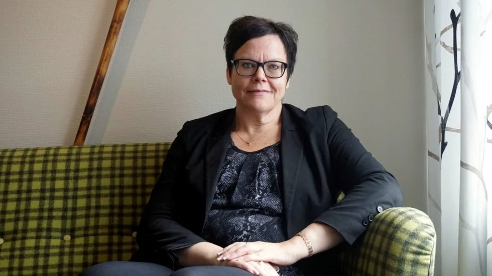 Boende. 
Hotellchefen Charlotta Hällerstrand.