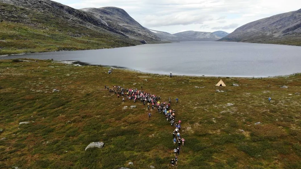 Från Guijaure längst polcirkeln till Camp Polcirkeln vid Silvervägen. Den 17 augusti är det dags igen.