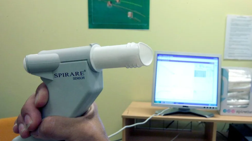 Test. För att ta reda på om man har KOL genomförs ett spirometritest, som undersöker lungkapaciteten