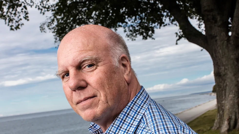 Den bästsäljande kriminalförfattaren Peter Robinson är död. Arkivbild.