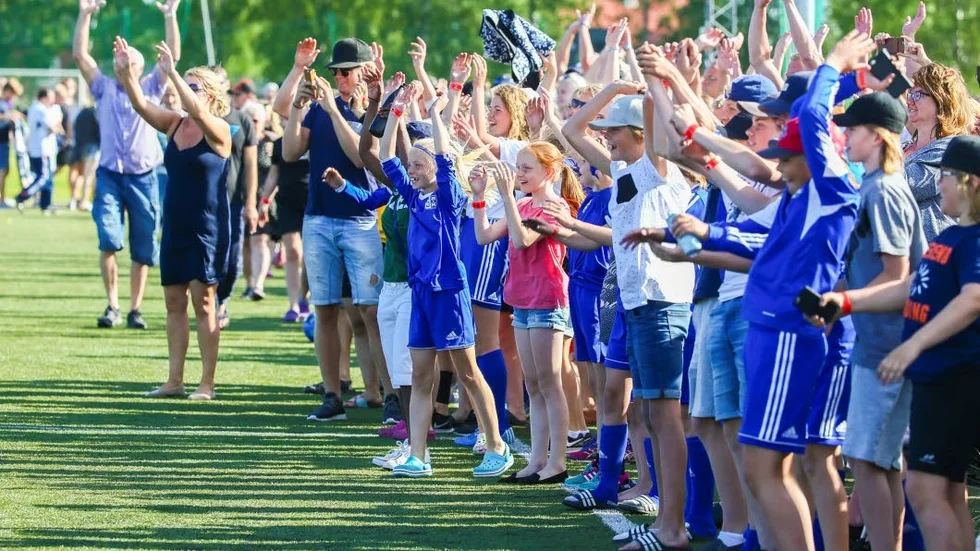 SMAKSTART. Storfors F14-lag (bilden) och Munksunds dito fick en smakstartmed segrar i Gothia Cup.