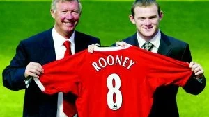 Manchester United fick till slut köpa supertalangen Wayne Rooney från Everton.
FOTO: SCANPIX