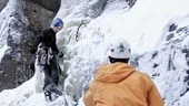 Anders Lindfors och Nicke Enlund spenderar dagens ljusa timmar på isfallen vid Ågelsjön. Båda bor i de småländska skogarna men tvekar inte att ge sig av till Norrköping för att njuta av natur och den stora mängden isfall.
FOTO: ROBERT SVENSSON