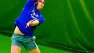 Andreas Westöö gav sig i helgen på tre klasser i badmintontävlingen Götaslaget i Racketstadion. Dessvärre blev det utan större lycka.
FOTO: ROBERT SVENSSON