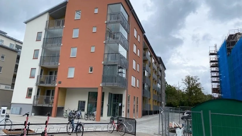 Skvadronsgatan i Linköping är ett av de ställen där Bonava står bakom produktionen av bostadsrätter.