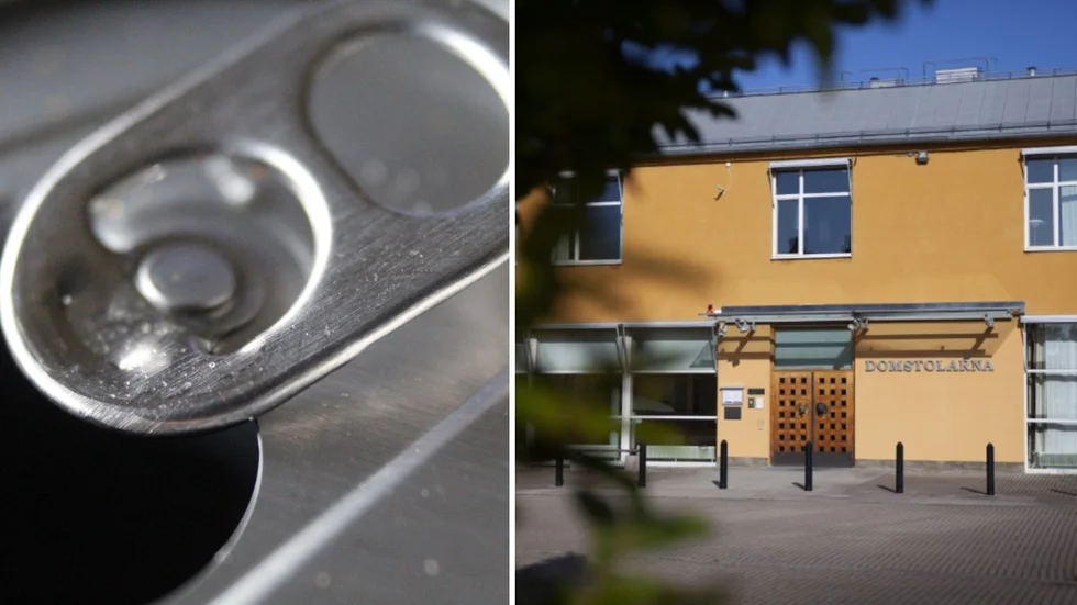 Läskburken med fingeravtryck ledde till den 27-årige Motalabon. Nu har han dömts för grov stöld.