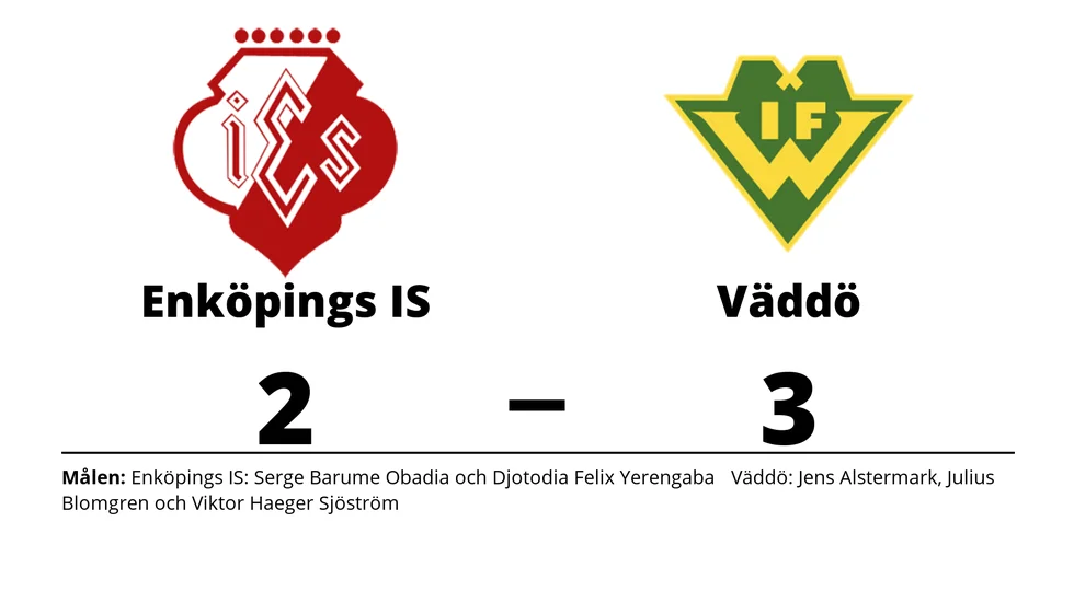 Enköpings IS förlorade mot Väddö IF