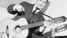 På lördag kommer Little Gerhard till Finspång. Bilden visar rockkungen på 50-talet. 
FOTO: SCANPIX