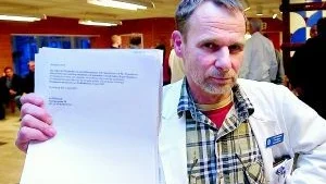 Leif Hidmark, läkare vid Kvinnokliniken på Vrinnevisjukhuset, JO-anmäler ortopedins centrumchef Per-Otto Olsson och landstingsdirektör Åke Rosandher för deras agerande och uttalanden om ortopedläkare Roger Skogman. FOTO: JANNE FORSBY (011-200 464)
janne.forsby@folkbladet.se