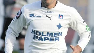 Bruno Santos gjorde sitt andra mål för säsongenn när IFK besegrade Degerfors med 1-0. 
Foto: Niclas Sandberg (011-200 464)
niclas. sandberg@folkbladet.se