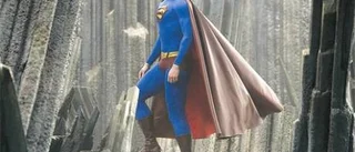 Superman med varm humor