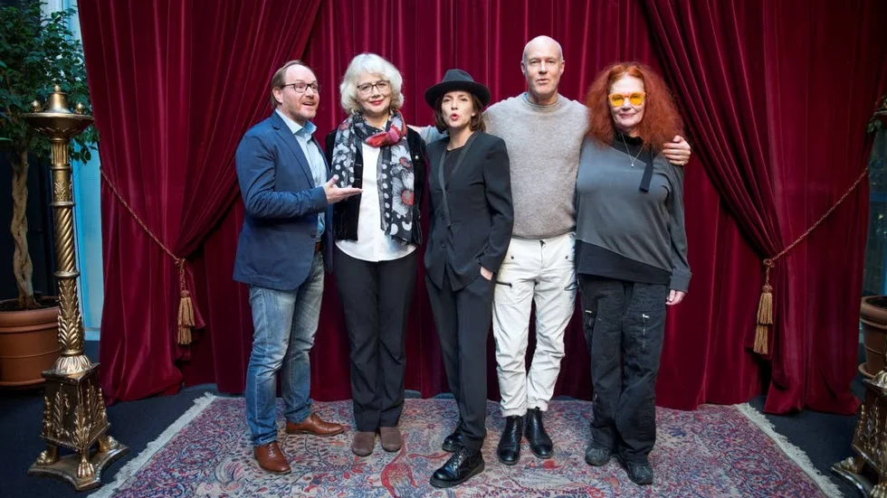 Årets stjärnor. På slottet: Morgan Alling, Marika Lagercrantz, Amanda Ooms, Stefan Sauk och Claire Wikholm. Arkivbild.