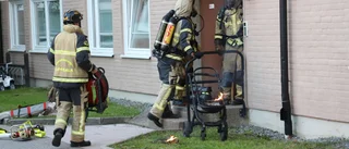Brand i barnvagnsförråd – polisen misstänker anlagd brand