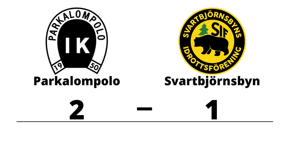 Parkalompolo IK vann mot Svartbjörnsbyns IF