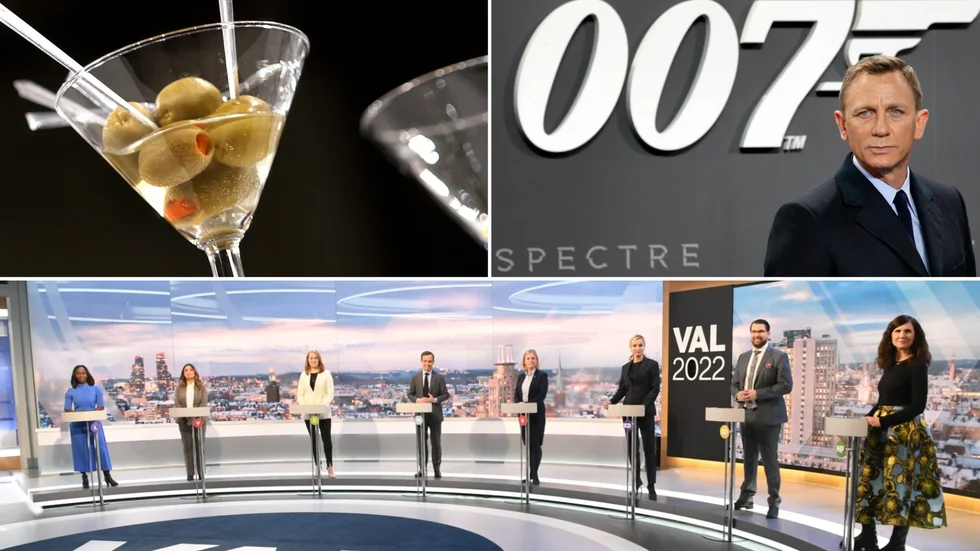 Inför valet 2022 grubblar tidningens krönikör över partiledardebatter, dry martinis och James Bond.