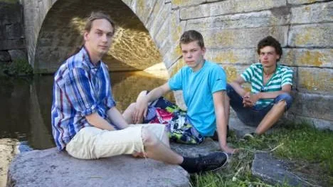 Simon Selsfors, Rasmus Carlsson och Joel Selsfors utgör trion Pegasûs.