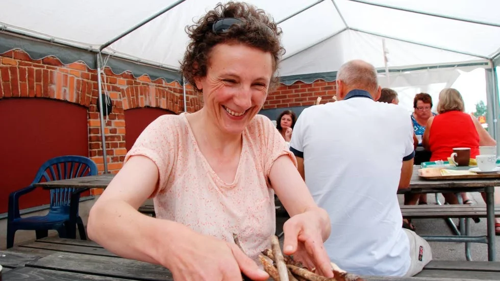 Gör det själv. Christine Mackey gillar att skapa enligt metoden gör det själv och att använda naturen.