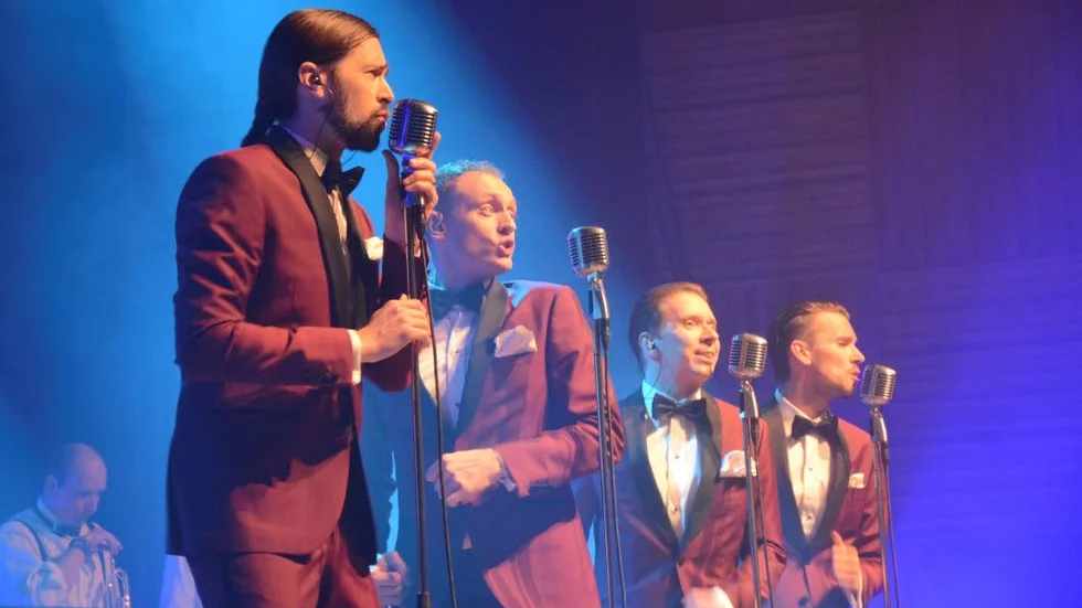 The Fantastic Four. Jonas Fritzson, Daniel Yngwe, Robert Haglund och Niklas Lamby.
Foto: Sara Segraeus
