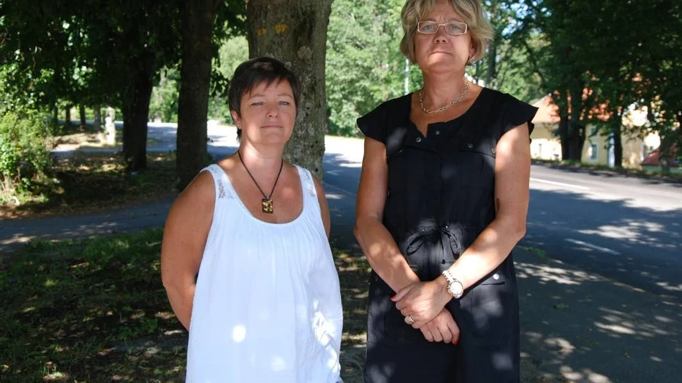 Löner. Förskolelärarna Ann Karlsson och Eva Sandlund berättar att det är låga löner och stora barngrupper som är det som behöver prioriteras på förskolorna.