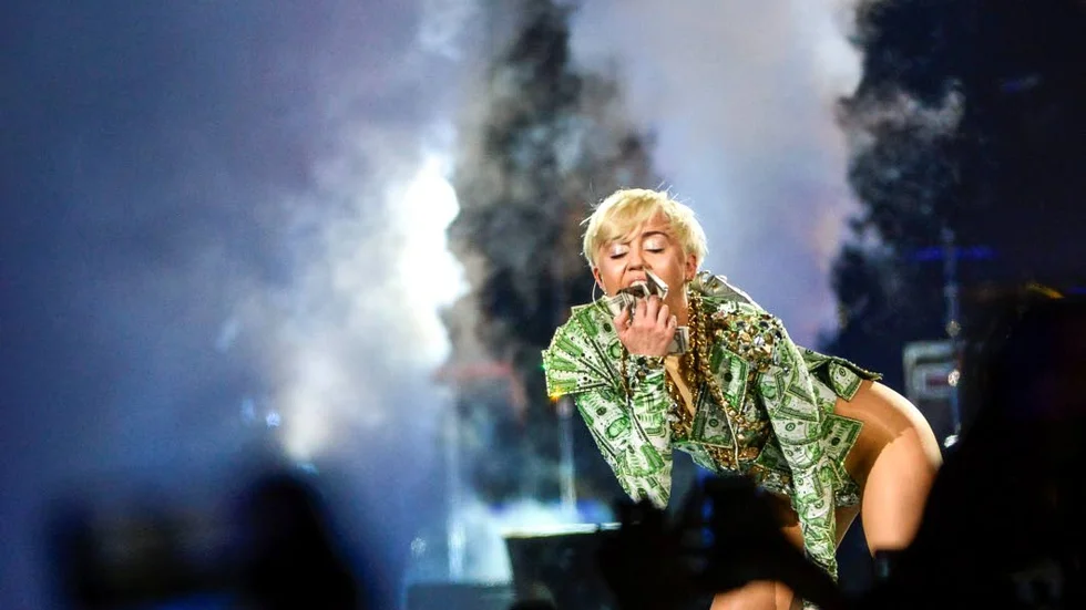 Miley Cyrus segertåg över hela världen stannade till i Stockholm och Globen på fredagskvällen.
Fotograf: Maja Suslin/TT