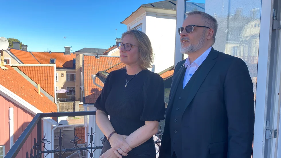 Maria Ingström och Jan-Peter Brinkby.