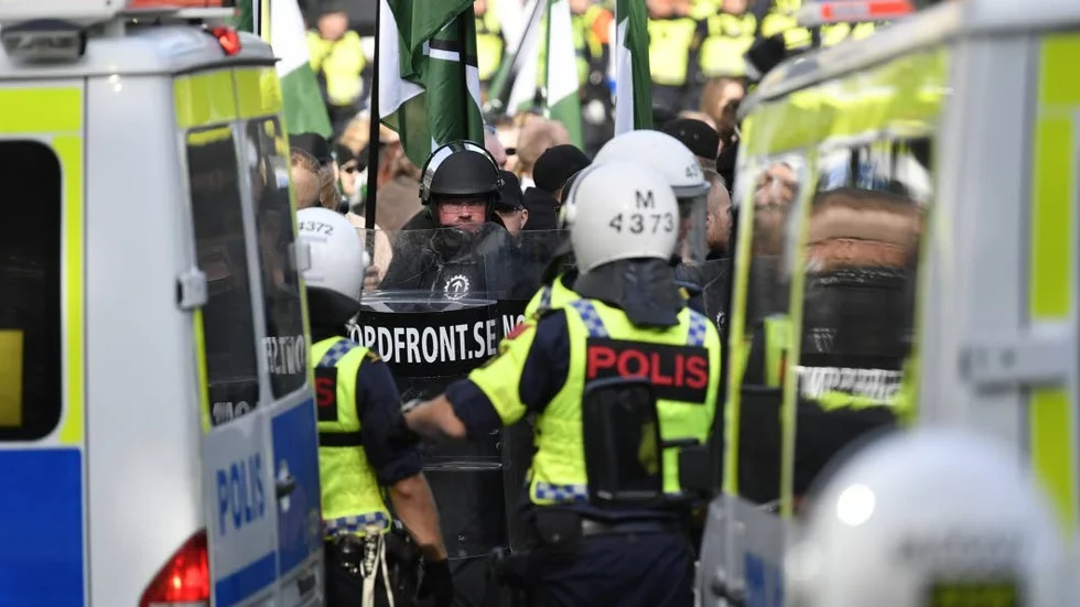 Uppmärksammat. Under helgen avbröts Nordiska motståndsrörelsens demonstration i Göteborg när nazisterna försökte byte färdväg utan tillåtelse.