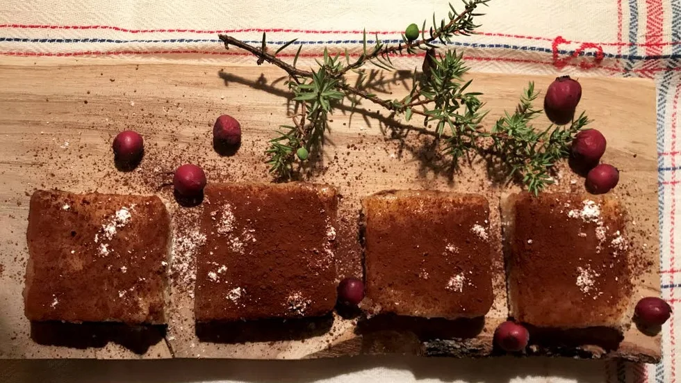 Vanilj- och chokladkaka, enkel att göra och hur god som helst.