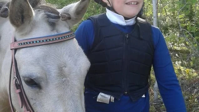 RIDER. Tove Harnesk tillsammans med ponnyn Julia.